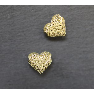 K18 MESH HEART 10mm